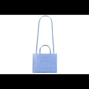Telfar - Medium cerulean blue bag - dust bag & plastic bag w/tag included